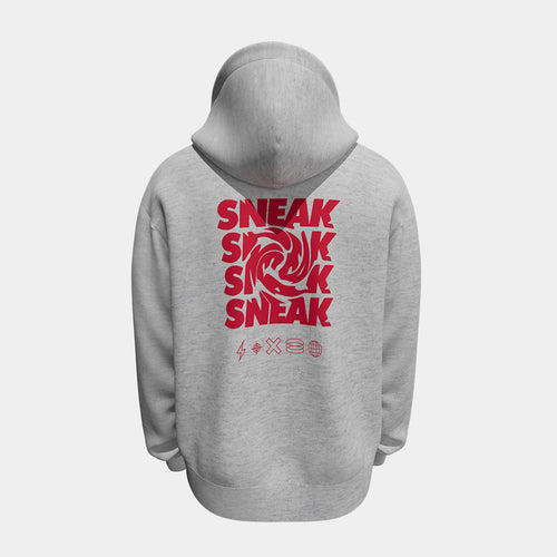 SNEAK HOODIE - GREY (PREORDER)