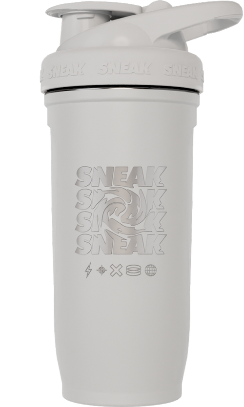 Grey Metal Shaker 800ml