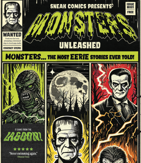 Monsters Comic Digital Download